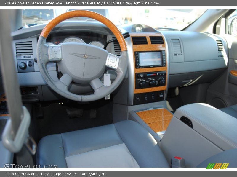 Bright Silver Metallic / Dark Slate Gray/Light Slate Gray 2009 Chrysler Aspen Limited 4x4