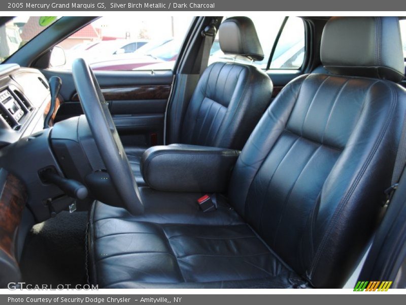 Silver Birch Metallic / Dark Charcoal 2005 Mercury Grand Marquis GS