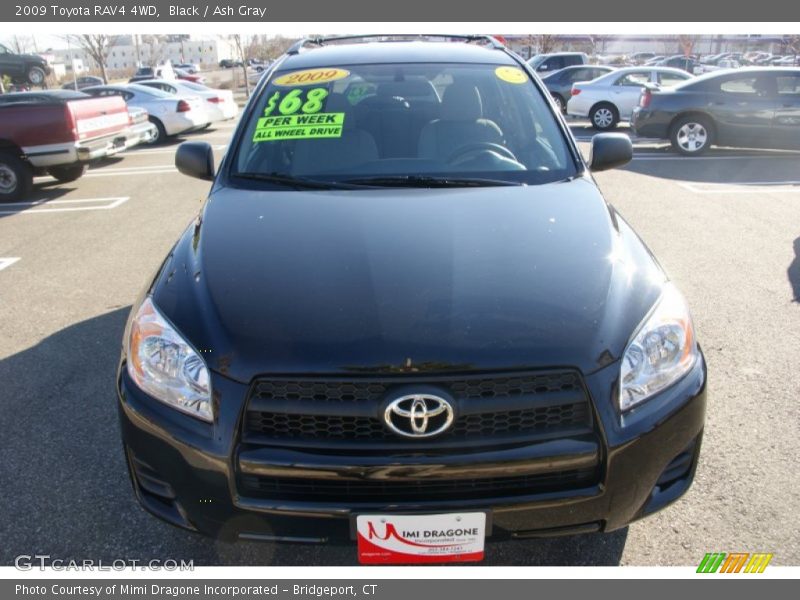 Black / Ash Gray 2009 Toyota RAV4 4WD
