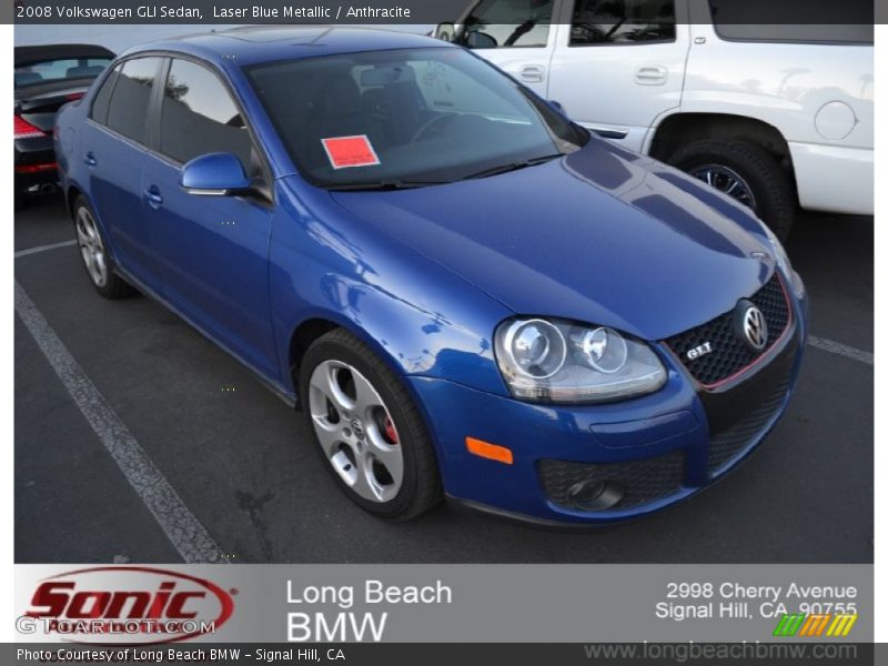 Laser Blue Metallic / Anthracite 2008 Volkswagen GLI Sedan