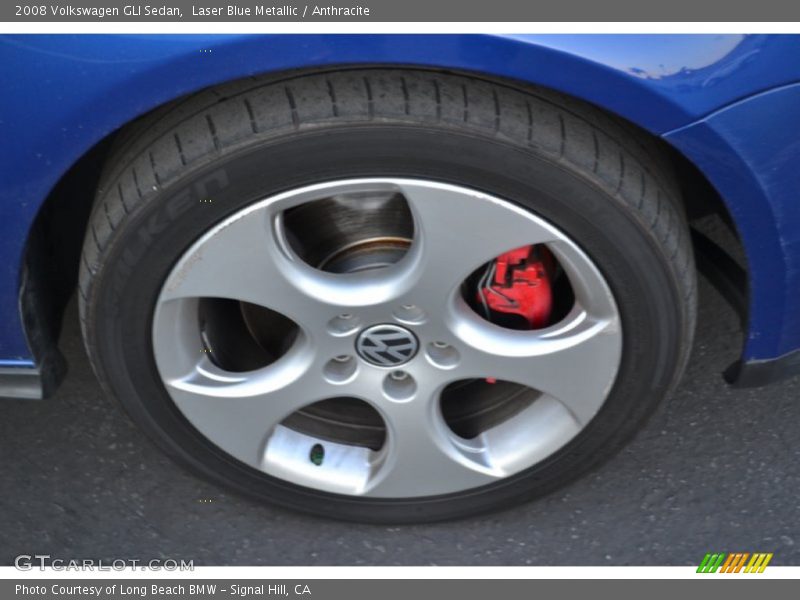 Laser Blue Metallic / Anthracite 2008 Volkswagen GLI Sedan