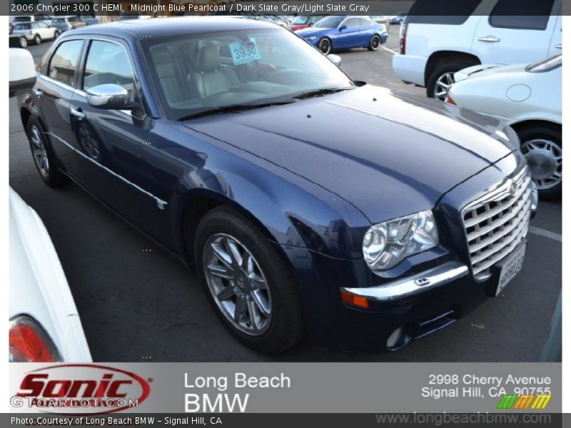 Midnight Blue Pearlcoat / Dark Slate Gray/Light Slate Gray 2006 Chrysler 300 C HEMI