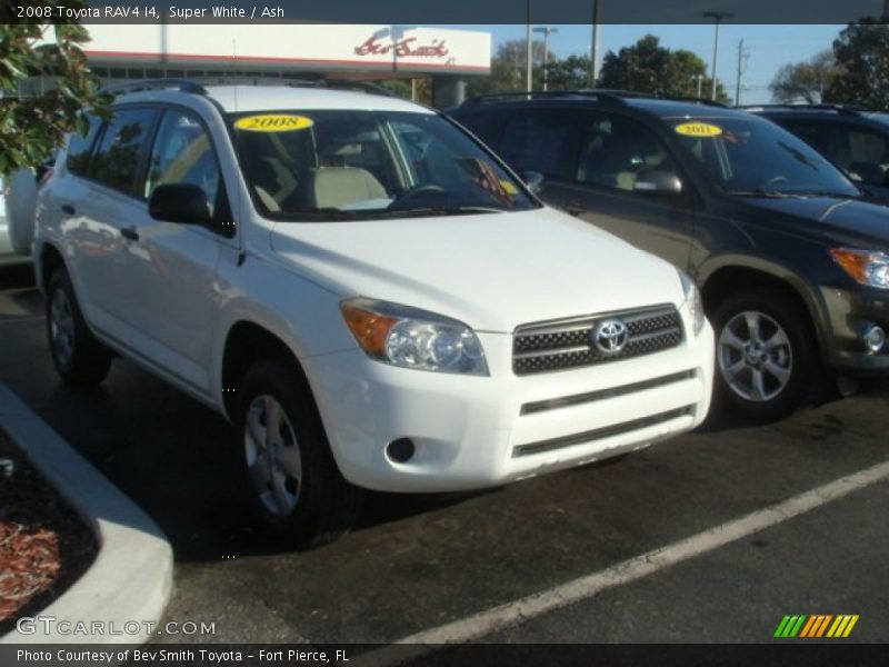 Super White / Ash 2008 Toyota RAV4 I4