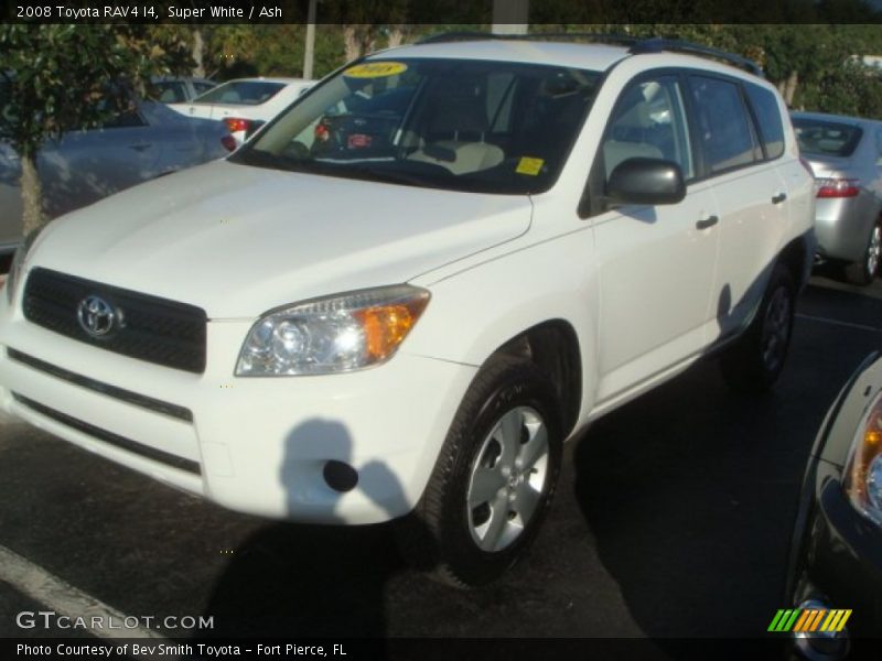 Super White / Ash 2008 Toyota RAV4 I4