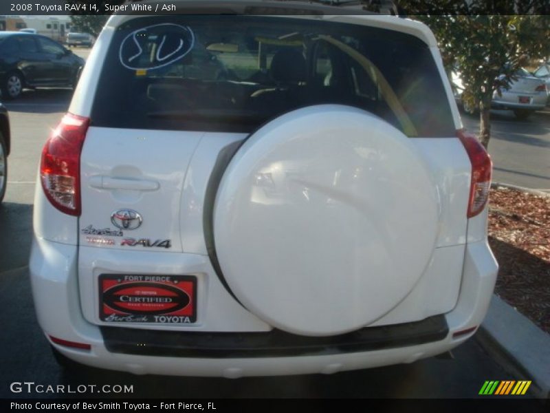 Super White / Ash 2008 Toyota RAV4 I4