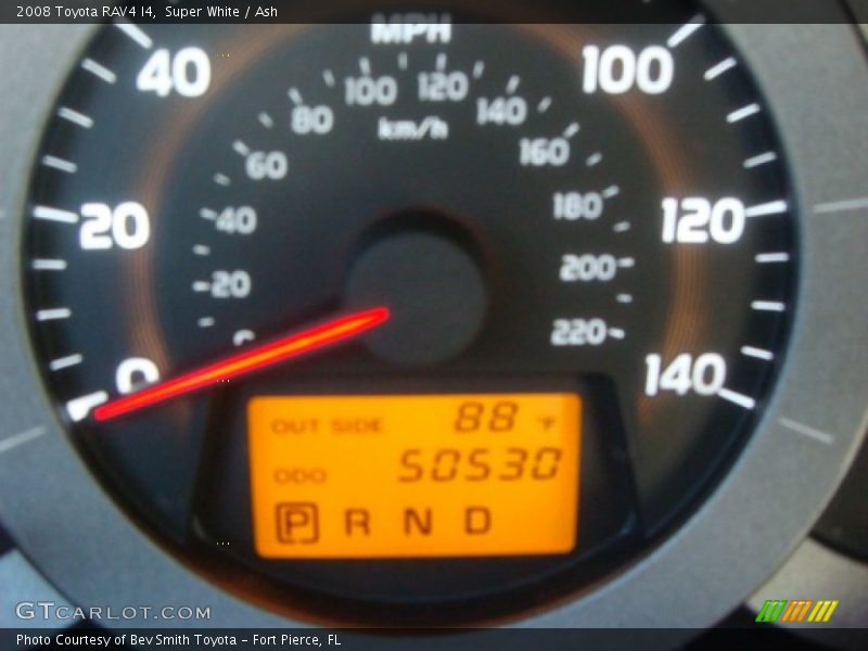 Super White / Ash 2008 Toyota RAV4 I4