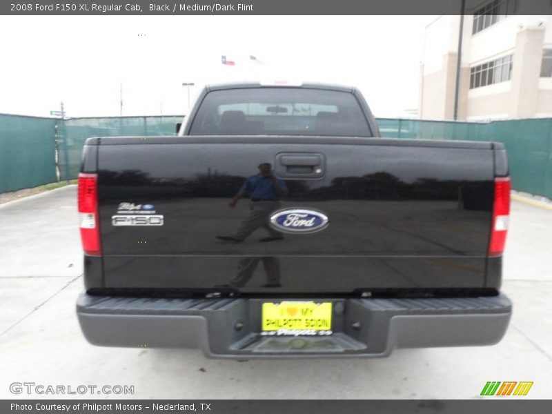 Black / Medium/Dark Flint 2008 Ford F150 XL Regular Cab