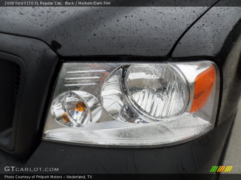 Black / Medium/Dark Flint 2008 Ford F150 XL Regular Cab