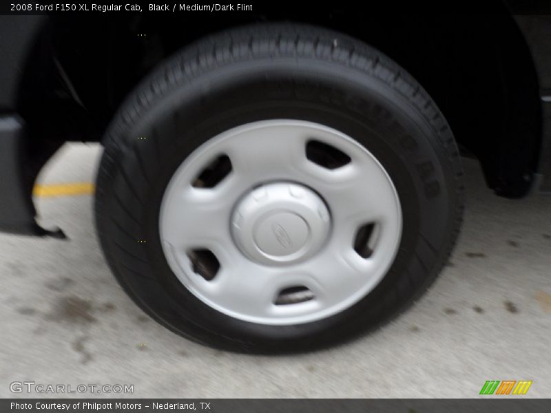Black / Medium/Dark Flint 2008 Ford F150 XL Regular Cab