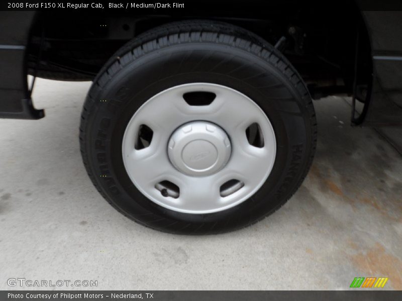 Black / Medium/Dark Flint 2008 Ford F150 XL Regular Cab