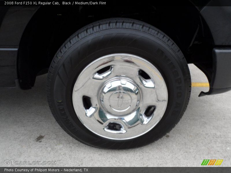 Black / Medium/Dark Flint 2008 Ford F150 XL Regular Cab