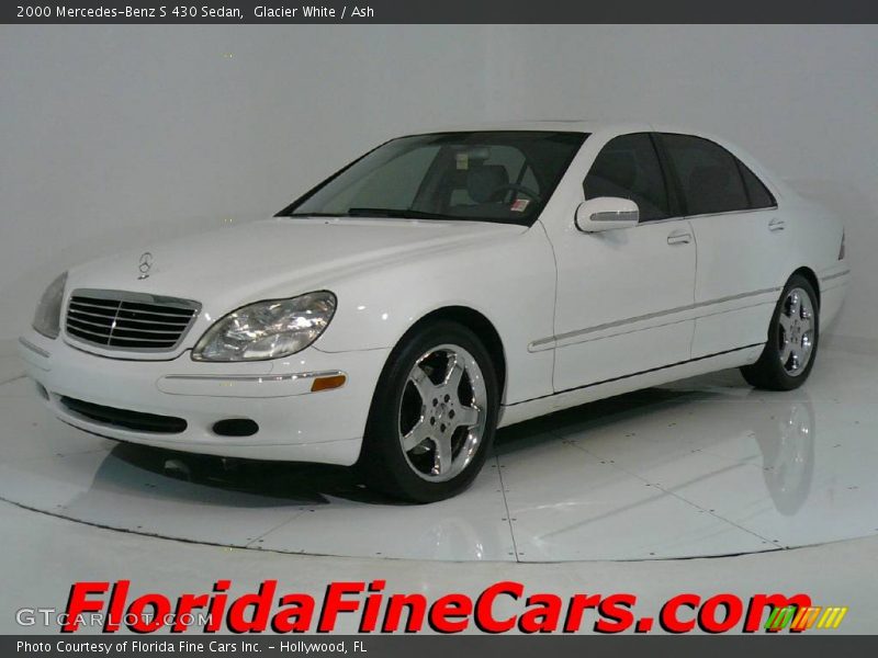 Glacier White / Ash 2000 Mercedes-Benz S 430 Sedan