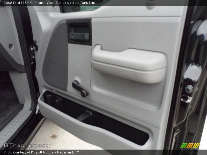 Black / Medium/Dark Flint 2008 Ford F150 XL Regular Cab