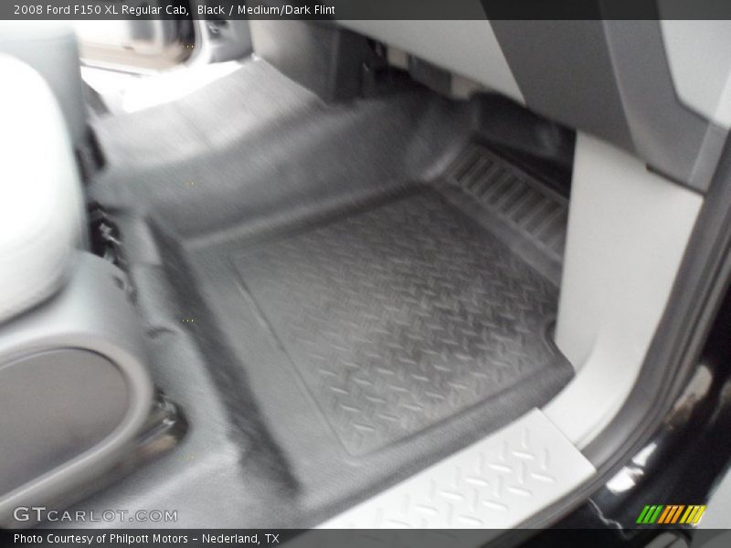 Black / Medium/Dark Flint 2008 Ford F150 XL Regular Cab