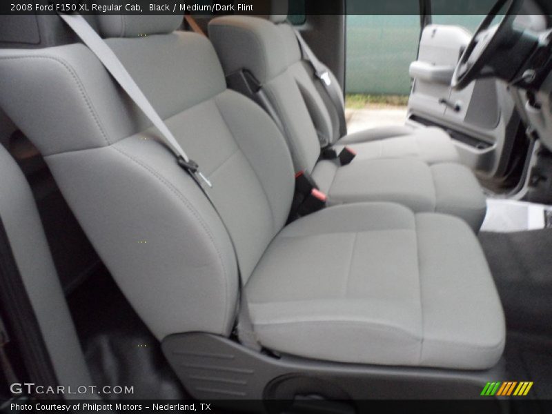Black / Medium/Dark Flint 2008 Ford F150 XL Regular Cab