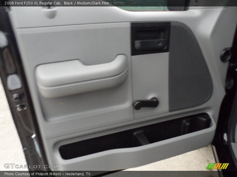 Black / Medium/Dark Flint 2008 Ford F150 XL Regular Cab