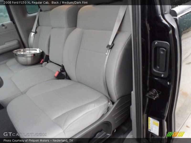 Black / Medium/Dark Flint 2008 Ford F150 XL Regular Cab