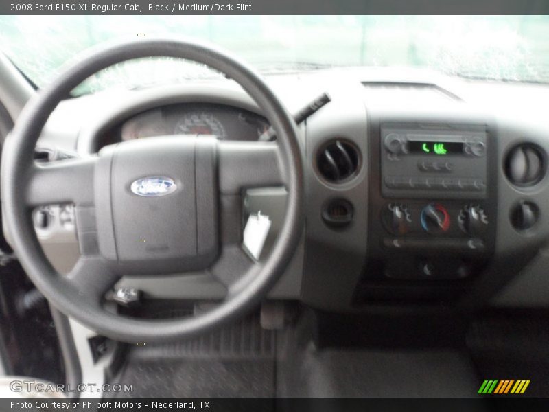 Black / Medium/Dark Flint 2008 Ford F150 XL Regular Cab