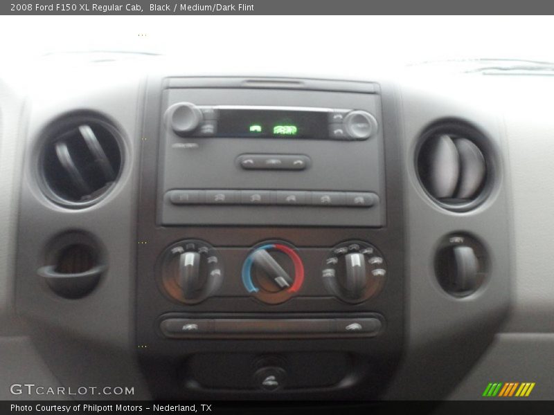 Black / Medium/Dark Flint 2008 Ford F150 XL Regular Cab