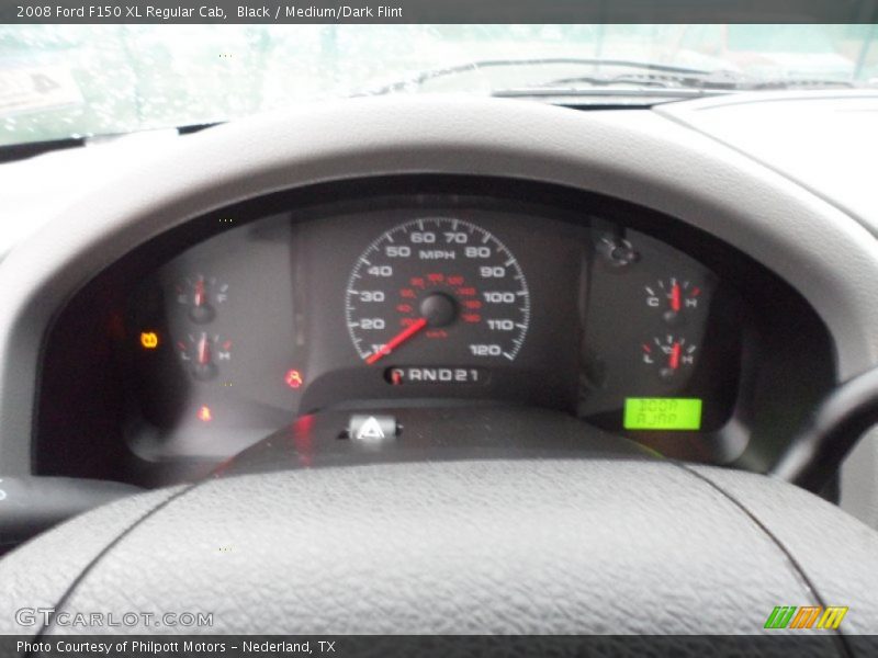 Black / Medium/Dark Flint 2008 Ford F150 XL Regular Cab
