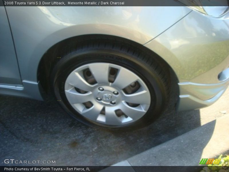 Meteorite Metallic / Dark Charcoal 2008 Toyota Yaris S 3 Door Liftback