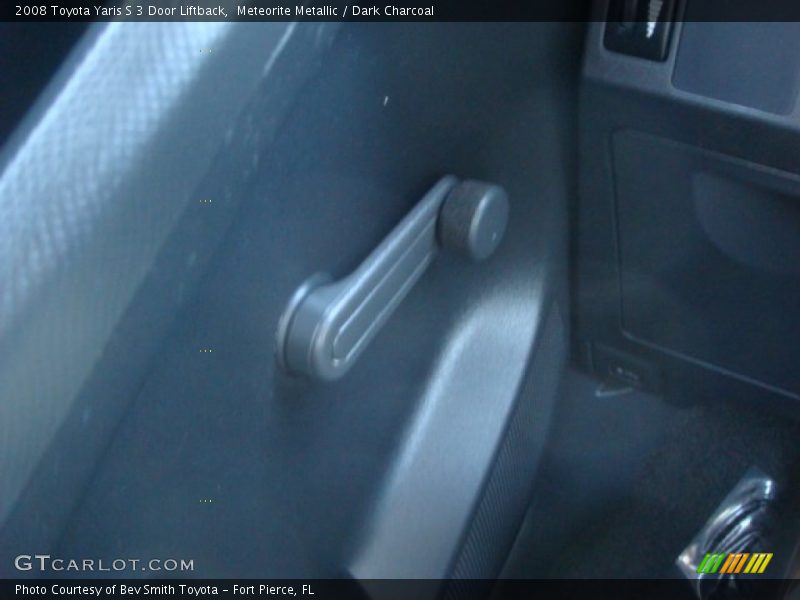 Meteorite Metallic / Dark Charcoal 2008 Toyota Yaris S 3 Door Liftback