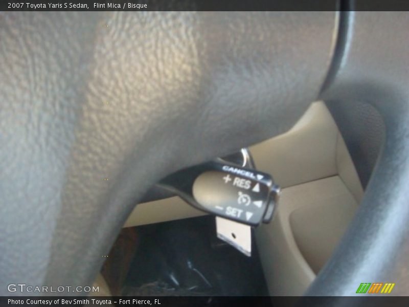 Flint Mica / Bisque 2007 Toyota Yaris S Sedan