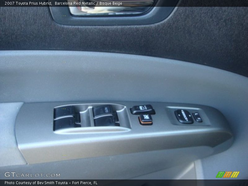 Barcelona Red Metallic / Bisque Beige 2007 Toyota Prius Hybrid