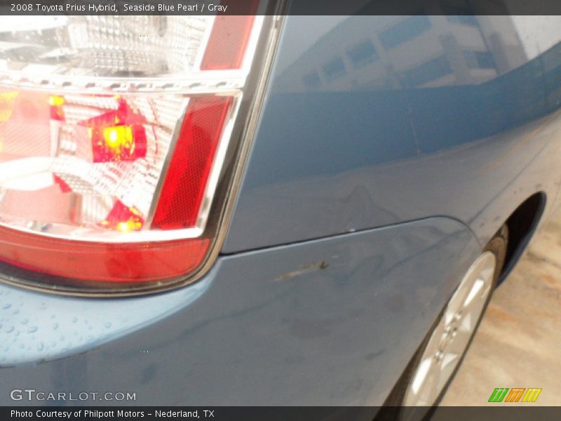 Seaside Blue Pearl / Gray 2008 Toyota Prius Hybrid