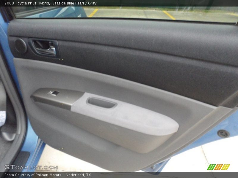 Seaside Blue Pearl / Gray 2008 Toyota Prius Hybrid