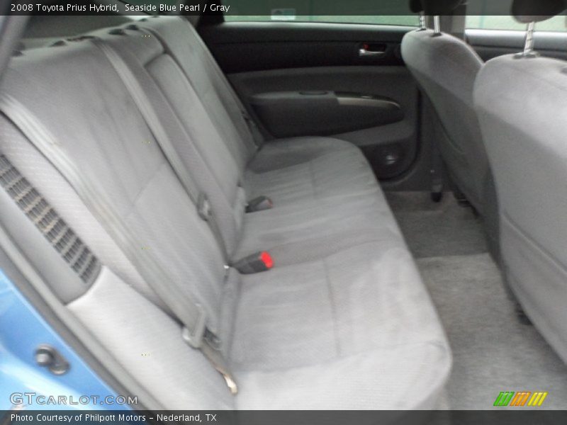 Seaside Blue Pearl / Gray 2008 Toyota Prius Hybrid
