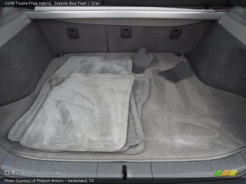 Seaside Blue Pearl / Gray 2008 Toyota Prius Hybrid