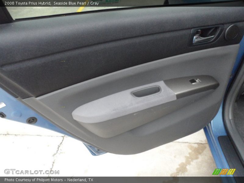Seaside Blue Pearl / Gray 2008 Toyota Prius Hybrid