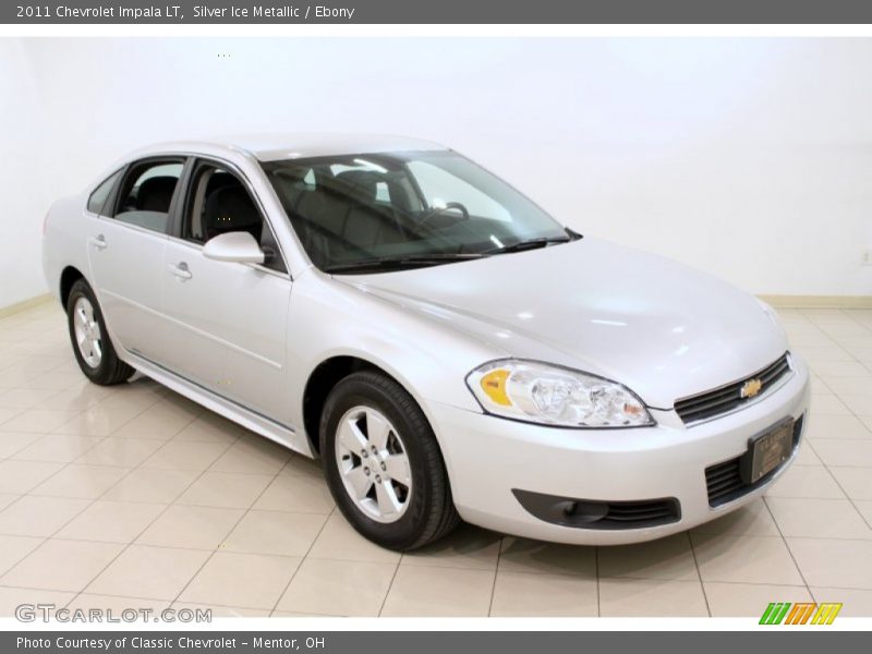 Silver Ice Metallic / Ebony 2011 Chevrolet Impala LT