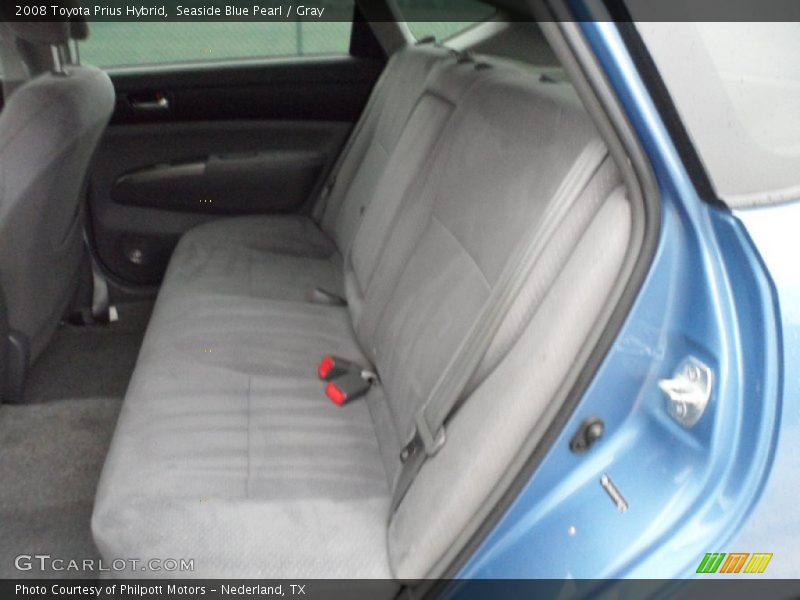Seaside Blue Pearl / Gray 2008 Toyota Prius Hybrid