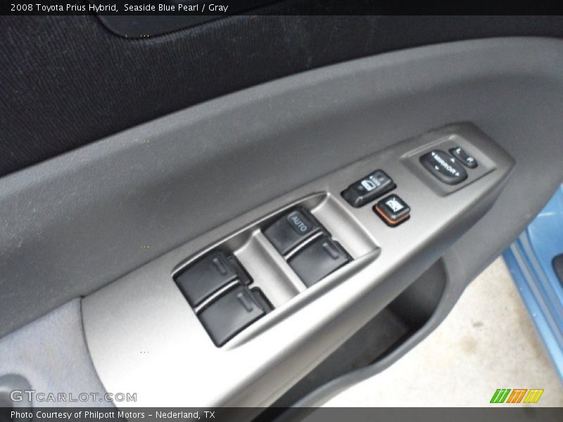 Seaside Blue Pearl / Gray 2008 Toyota Prius Hybrid