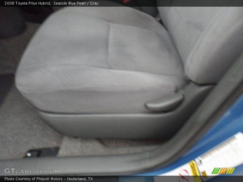 Seaside Blue Pearl / Gray 2008 Toyota Prius Hybrid
