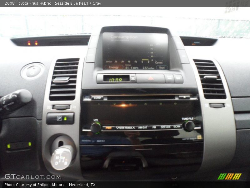 Seaside Blue Pearl / Gray 2008 Toyota Prius Hybrid