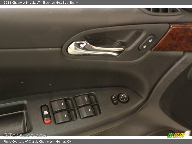 Silver Ice Metallic / Ebony 2011 Chevrolet Impala LT