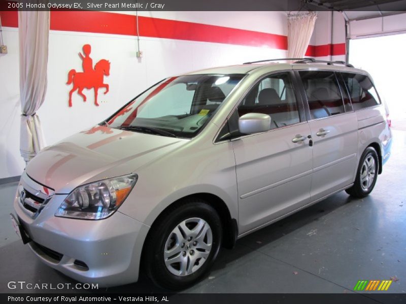 Silver Pearl Metallic / Gray 2005 Honda Odyssey EX