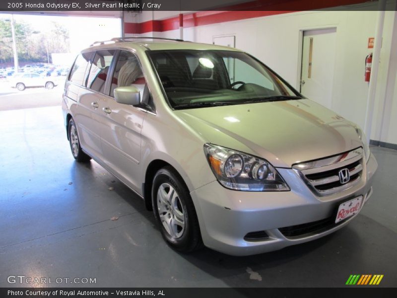 Silver Pearl Metallic / Gray 2005 Honda Odyssey EX
