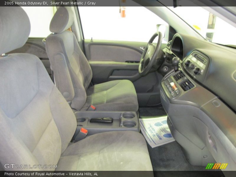 Silver Pearl Metallic / Gray 2005 Honda Odyssey EX