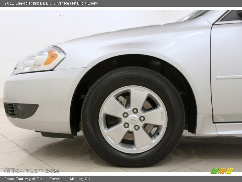 Silver Ice Metallic / Ebony 2011 Chevrolet Impala LT
