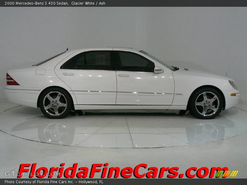 Glacier White / Ash 2000 Mercedes-Benz S 430 Sedan