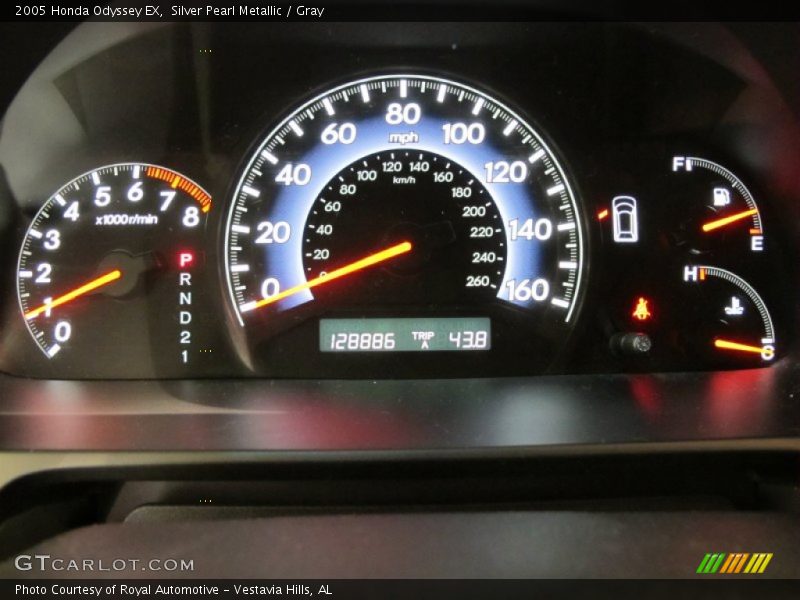 Silver Pearl Metallic / Gray 2005 Honda Odyssey EX