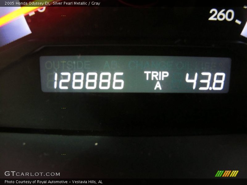 Silver Pearl Metallic / Gray 2005 Honda Odyssey EX