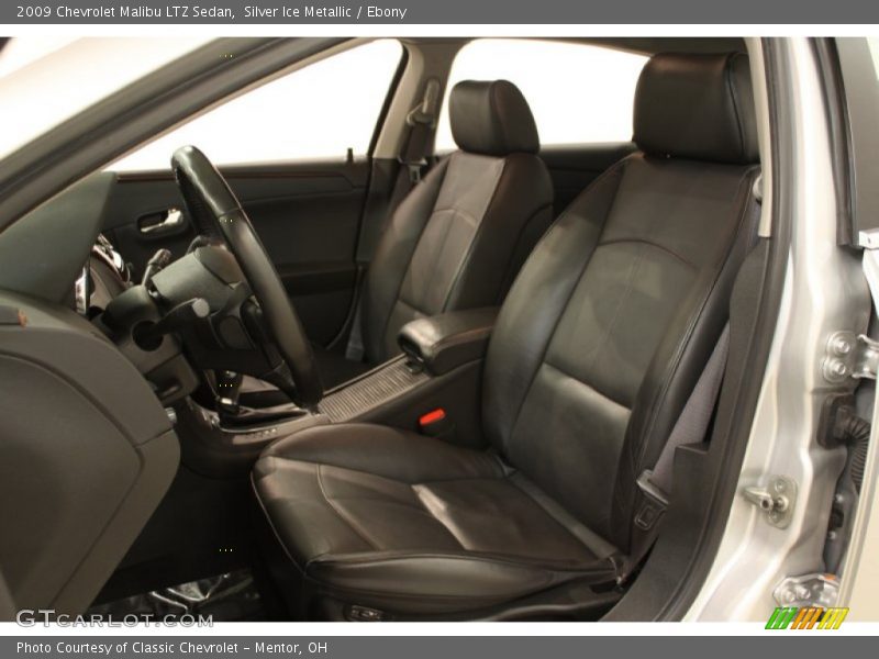 Silver Ice Metallic / Ebony 2009 Chevrolet Malibu LTZ Sedan