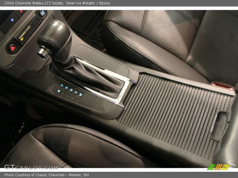 Silver Ice Metallic / Ebony 2009 Chevrolet Malibu LTZ Sedan