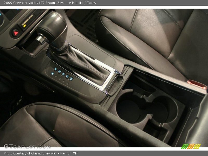 Silver Ice Metallic / Ebony 2009 Chevrolet Malibu LTZ Sedan