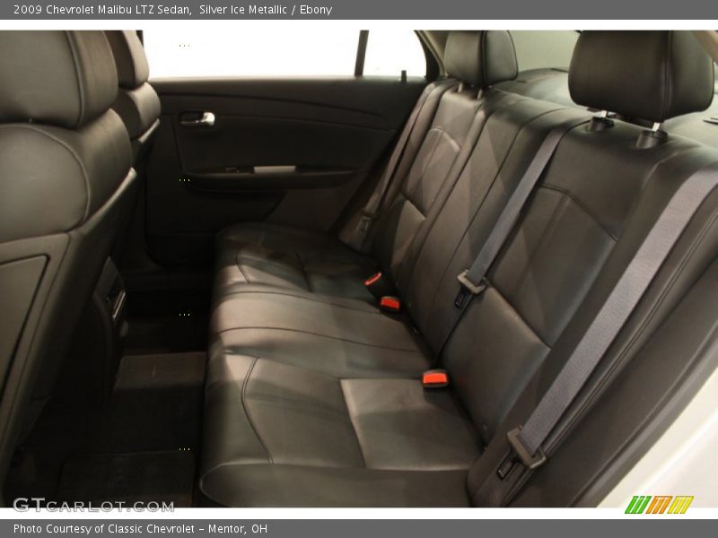 Silver Ice Metallic / Ebony 2009 Chevrolet Malibu LTZ Sedan